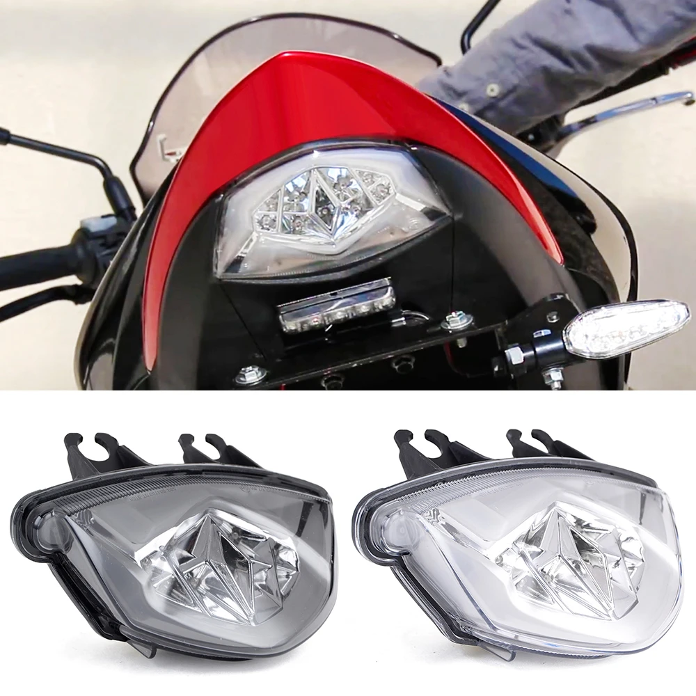 

For SUZUKI GSX-S750 2017-2021 Motorcycle integrated LED Brake Tail Light Turn Signal Light GSX-S1000F GSX-S1000Z 2015-2021