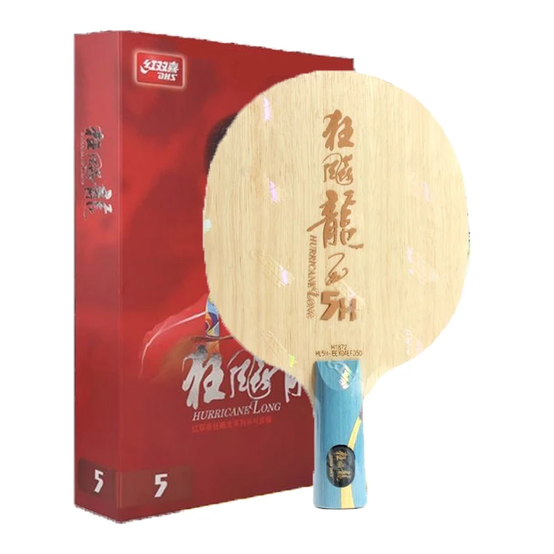 T*u様 LI-NING HEC 9000 4UG5 超美品 Original DHS Hurricane Long 5H Table Tennis Blade Professional
