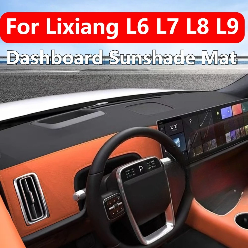 

Солнцезащитный коврик на приборную панель для Lixiang L6, L7, L8, L9, антибликовый, аксессуар для интерьера