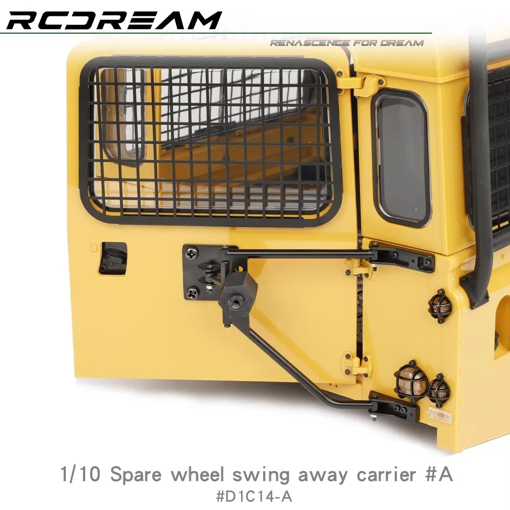 RCDream Spare Tire Bracket A RD110 RD90 RC4WD D90 1/10 Climbing Car # D1C14-A