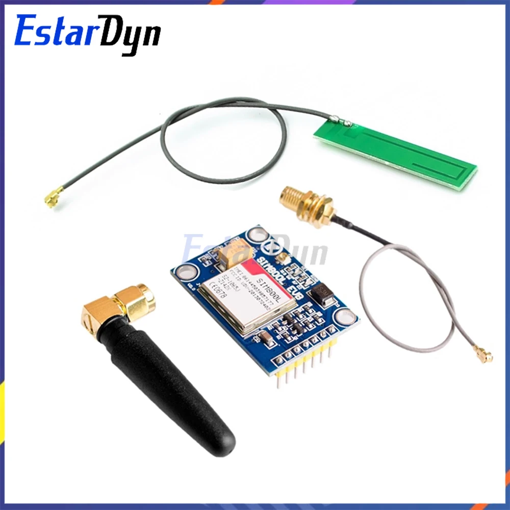 SIM800L GSM GPRS Module 4 Frequency Global Use for IoT SMS Data Transfer, Replacement SIM900A, 3.4V-4.4V TTL Serial Port