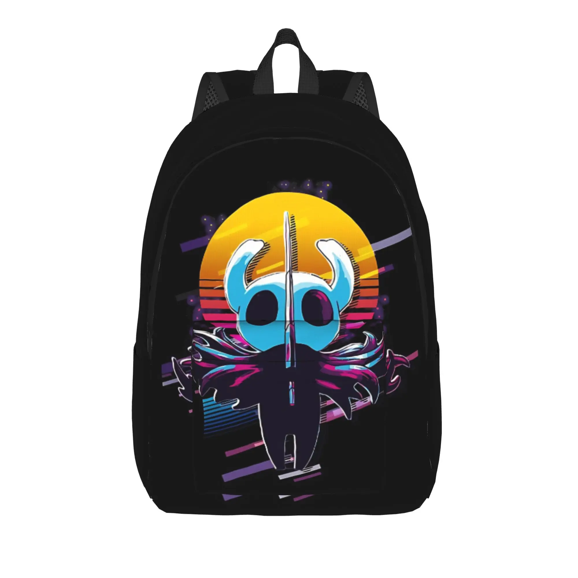 Back to school season Good Quality Shadow Insect Warrior Handbag Hollow Knight Unisex Bookbag Backpack