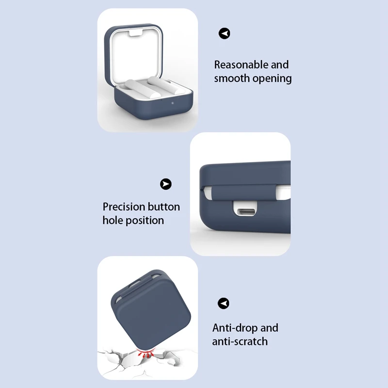 غطاء واقي مضاد للسقوط لسماعات الرأس من السيليكون