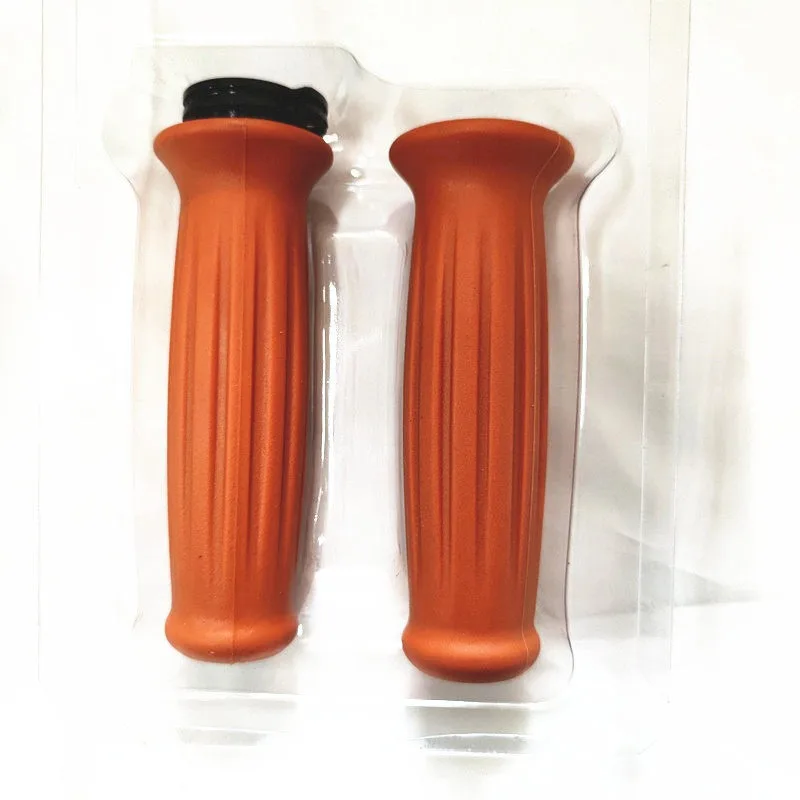 Suitable for  Django QP150T-C, with Retro Brown Red Throttle Knob Combination on The Left and Right Handles