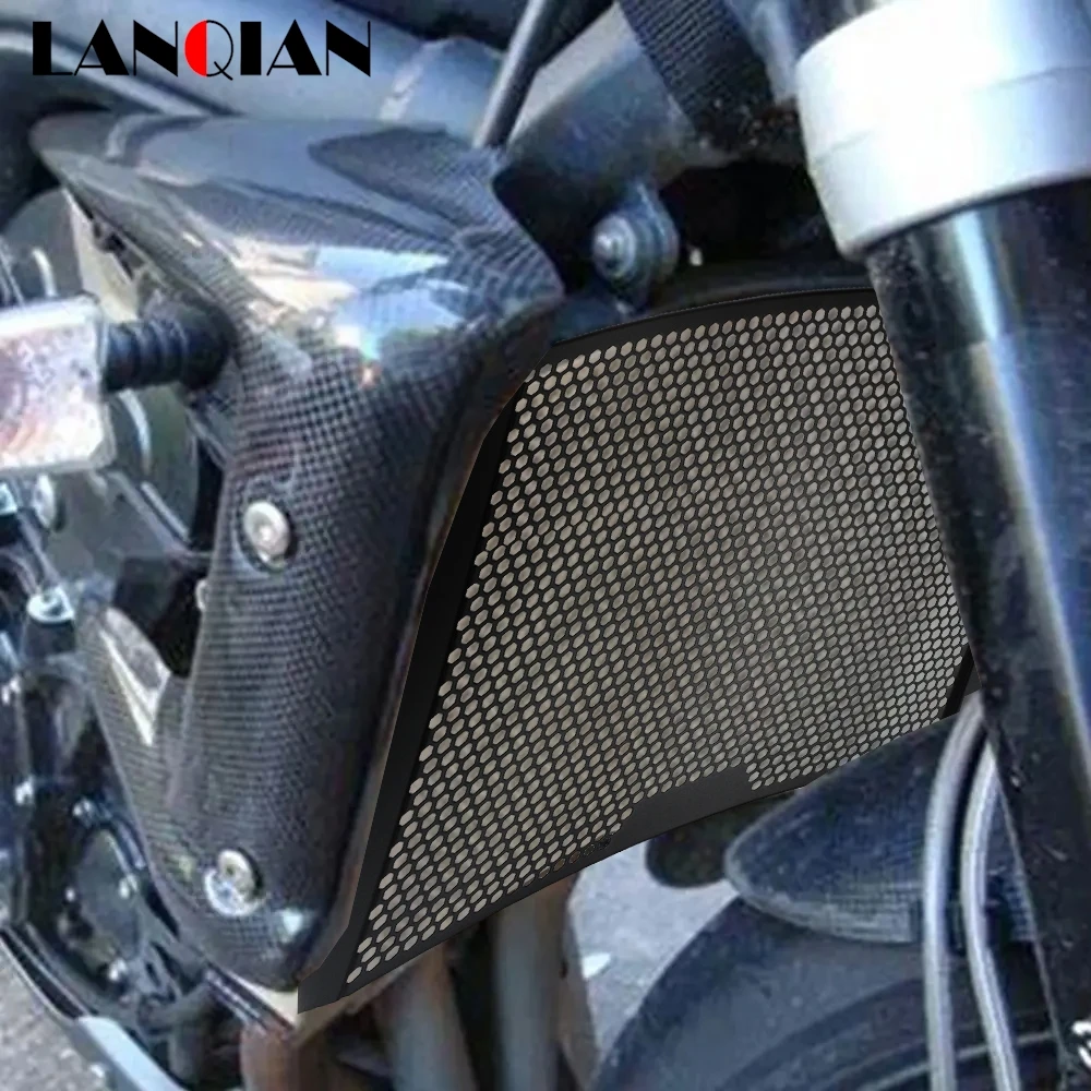 

Motorcycle Radiator Grille Guard Cover Protector Radiator Guard For Street Triple 675 R Street Triple R/675 2013 Street Triple