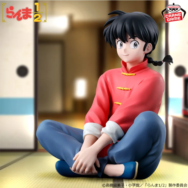 الأصلي بانداي بانبريستو رانما رانما Nibun-No-Ichi Ranma جديد وغير مفتوح أنيمي تمثال مجموعات حقيقية لعبة مجسمة هدية