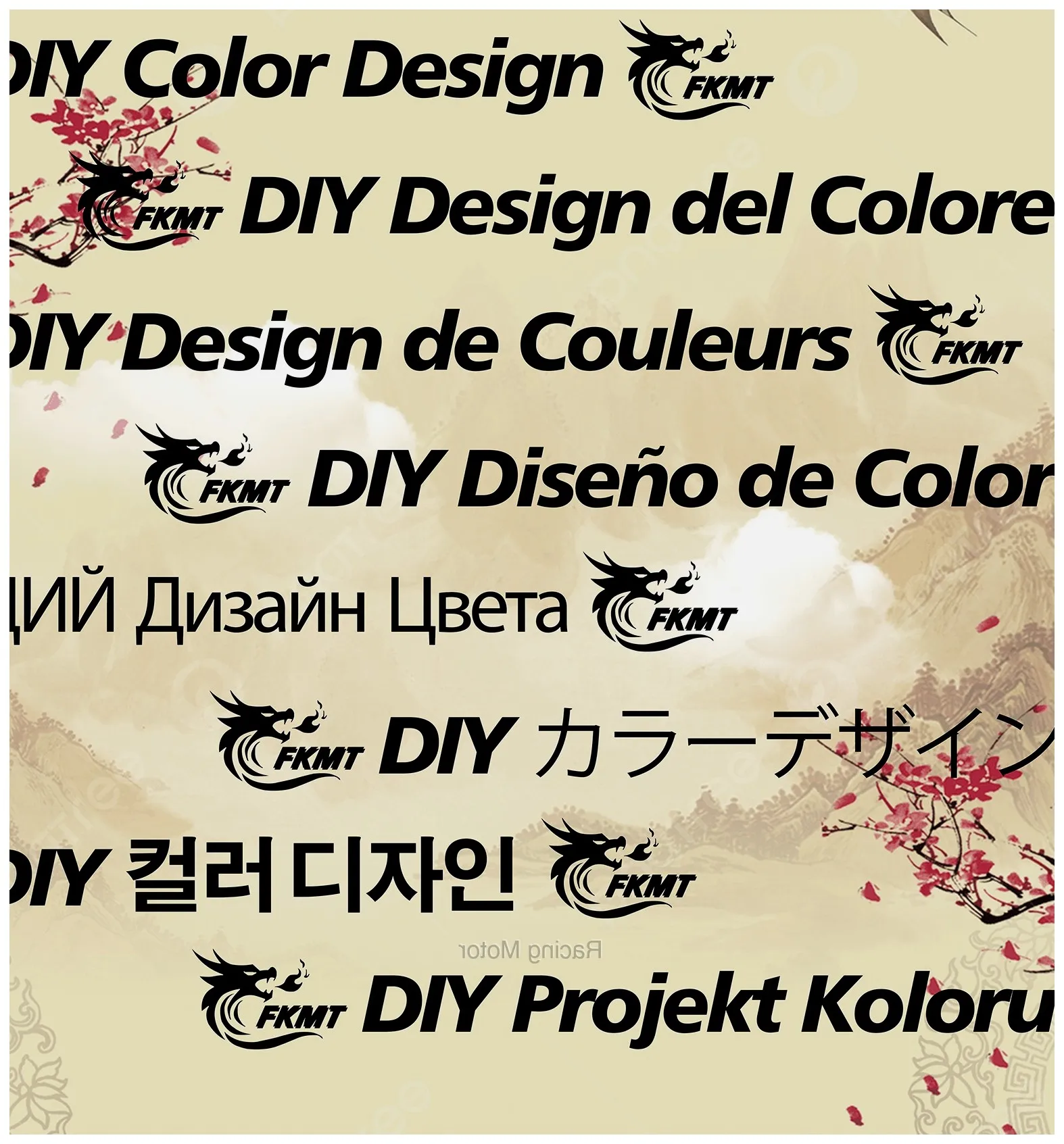 Customized Bodywork Fairing Set - Make Difference And Cost FKMT