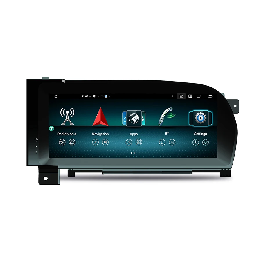 8-Kern Snapdragon Android 15 Auto Wireless CarPlay Autoradio für Mercedes Benz S-Klasse W221 2006-2013 Stereo Multimedia Player Bildschirm GPS Bluetooth WIFI 4G LTE