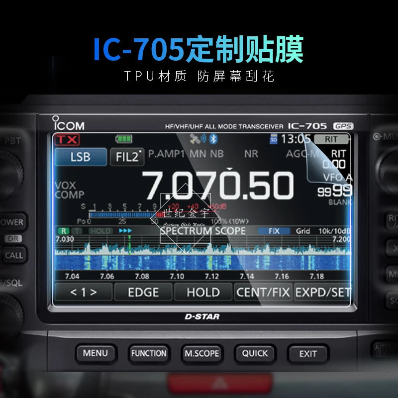 

Внутренняя телефонная связь, пленка подходит для ICOM Acomo аксессуары, защита экрана/7300/9700