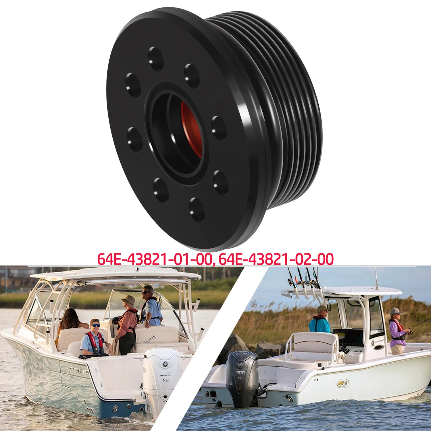 

48630-96J00 Outboard Power Trim Cap Cylinder End Screw with Seal & O-Ring For 115-300HP Honda/Suzuki/Yamaha 2 & 4 Stroke Engines