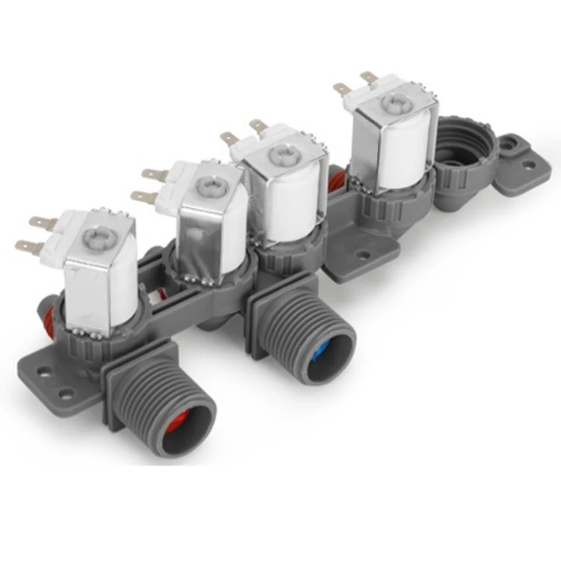 

12 В постоянного тока, регулируемый клапан 75152602 для домашнего белья, Многоцветный Пластиковый надежный поток, нержавеющая сталь