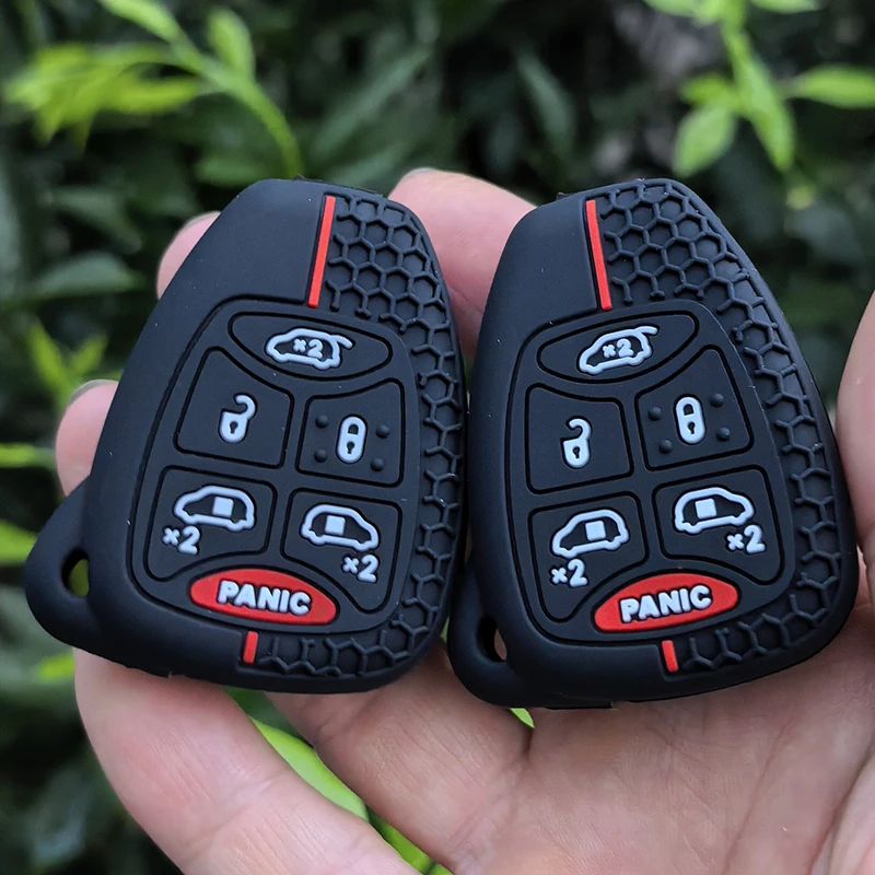 6-Tasten Autofernbedienungsgehäuse für Chrysler Pacifica Aspen 300c Dodge Caravan für Jeep Wrangler Jk Commander Grand Cherokee