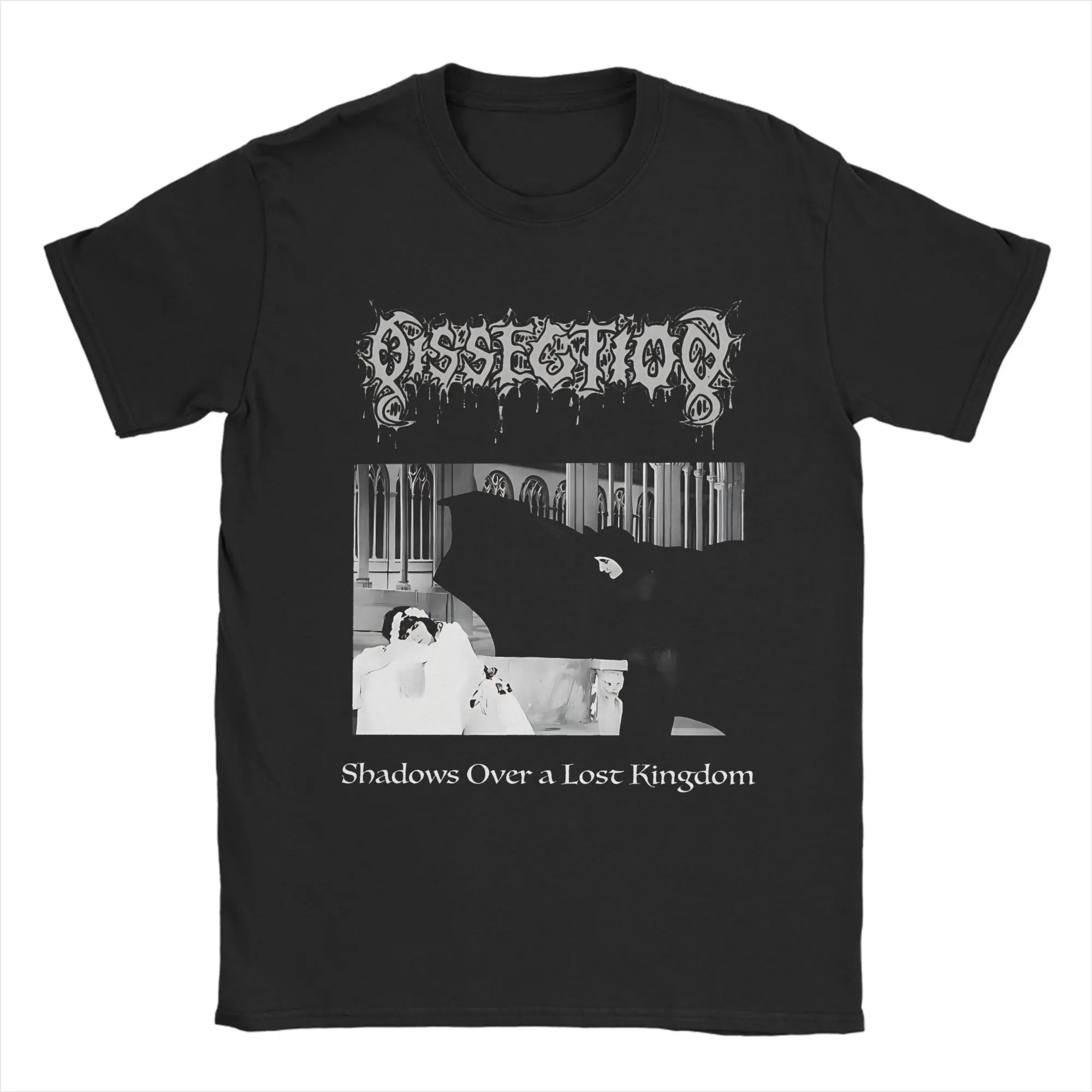 

Dissection Shadows Over a Lost King Graphic T Shirt Men Women Pure Cotton Tee Shirt Clothes