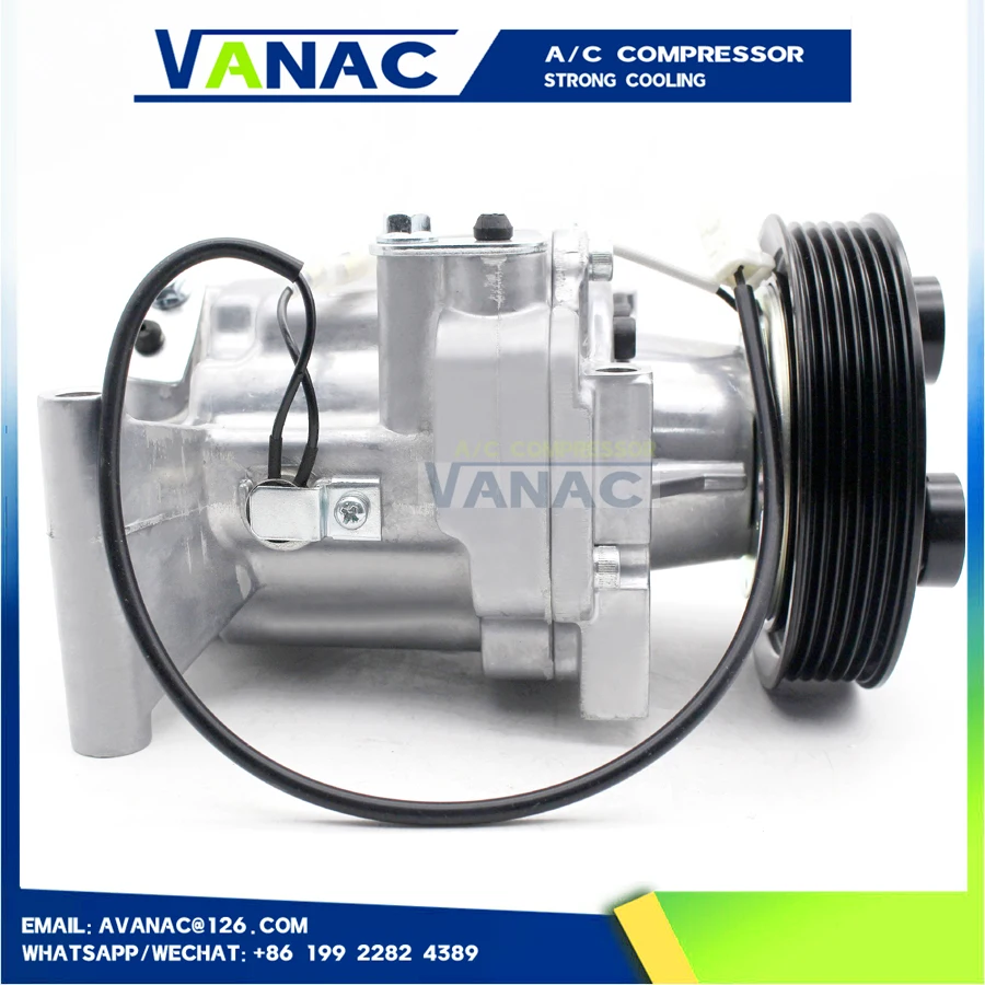 Auto AC Compressor For Mazda 2 M2 Car AC Compressor V09A1AA4AK D65161K00C D65161450G D65161450H D65161K00A