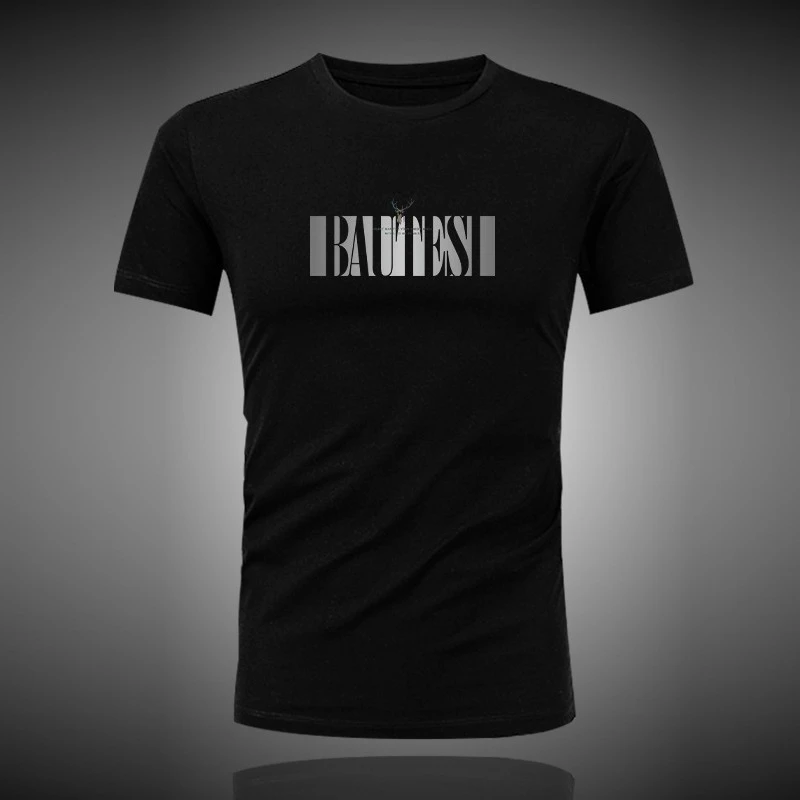 

High-quality men's and women's fashion patterned printed cotton T-shirts for sporty loose short-sleeved shirts in summer 2025 16