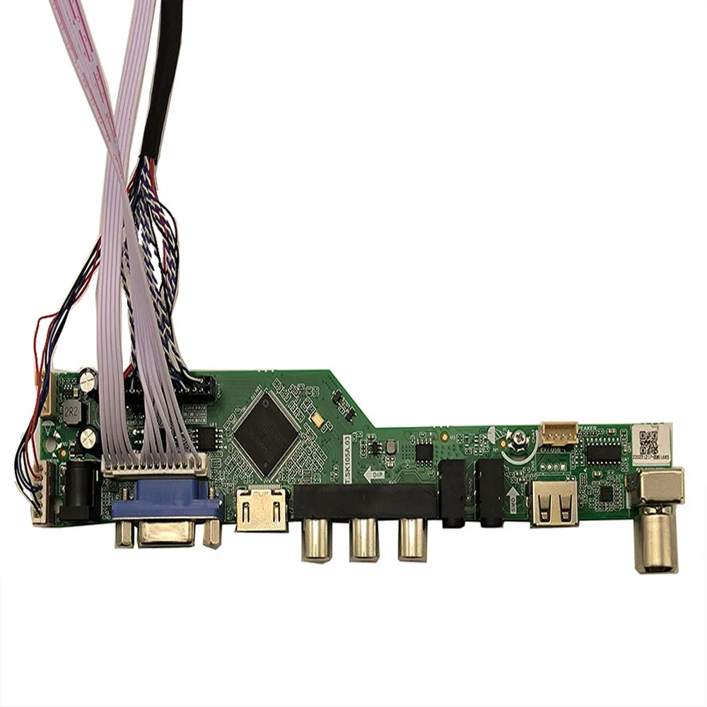 15.6“ LTN156AT09-H02 LTN156AT09-H03 1366x768 TV+HDMI+VGA+AV+USB LCD LED Screen Controller Board Driver Kit