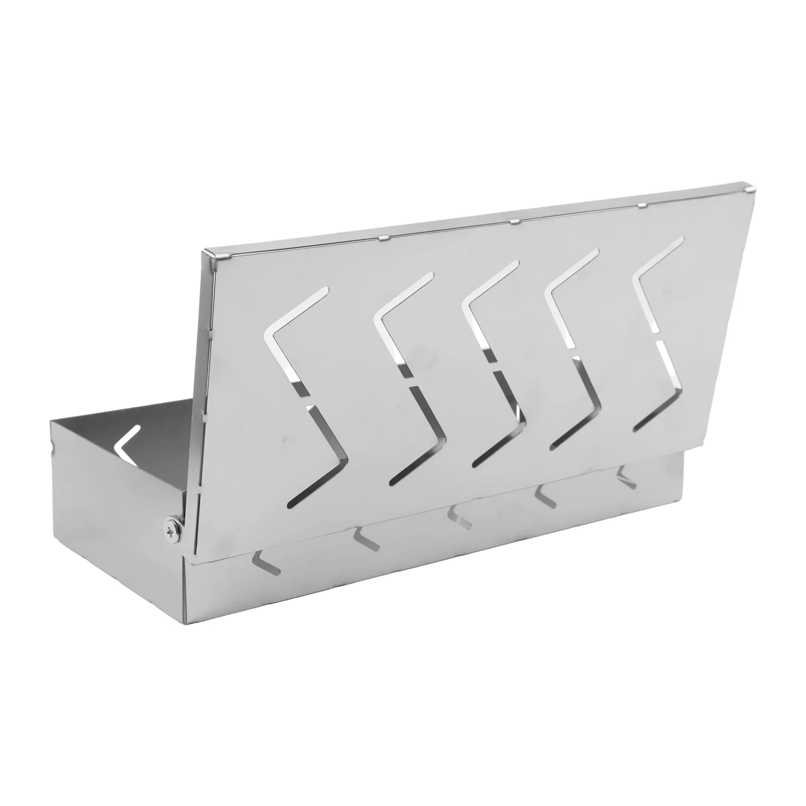 For Charcoal Grills Flip Lid Grill Box BBQ Accessory 22*10cm 90 Degree Flip Lid Grill Wood Enhanced Airflow Design