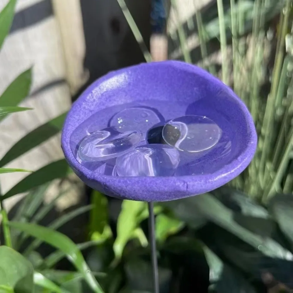 Butterfly Mixer Bee Drinking Water Station Flower Hummingbird Bird Food Feeder Drinker Garden Supplies Drinking Water Cup
