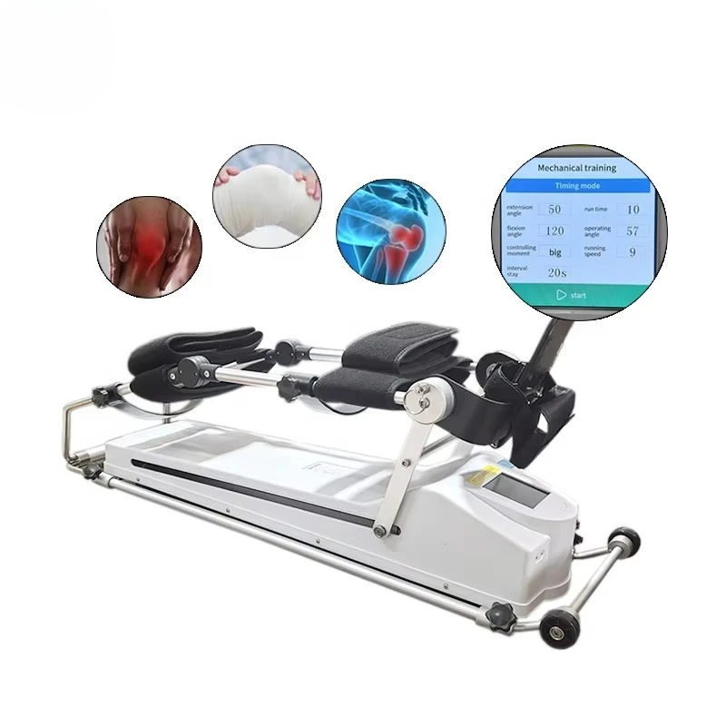 

English CPM Lower Limb Therapy Device Flexion Extension Exerciser For Knee Joint Training Clinic Rehabilitation Equipment