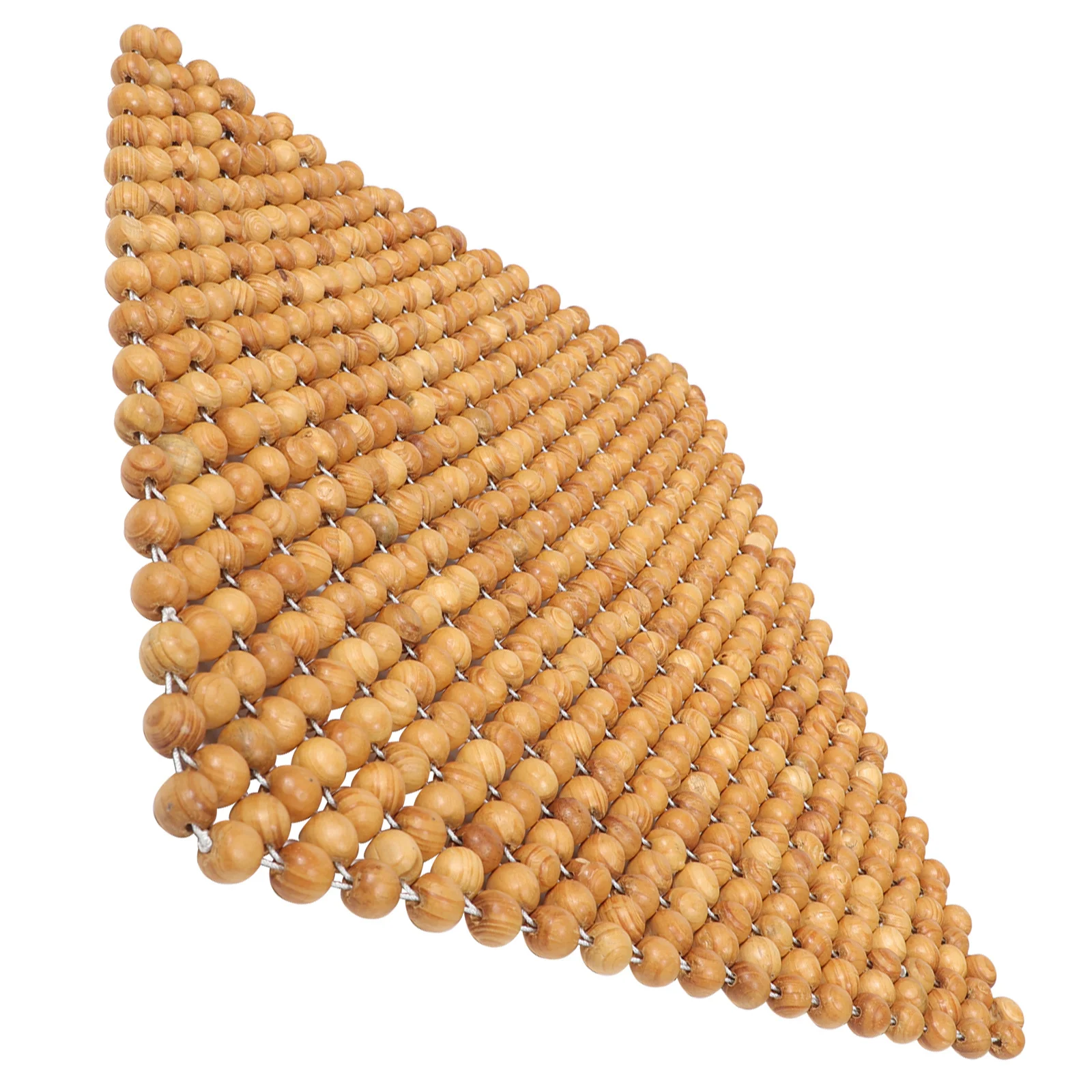 

Pine Wood Beaded Seat Cushion Cooling Ergonomic Design Comfortable Car Seat Pad Summer Ventilated Accessory