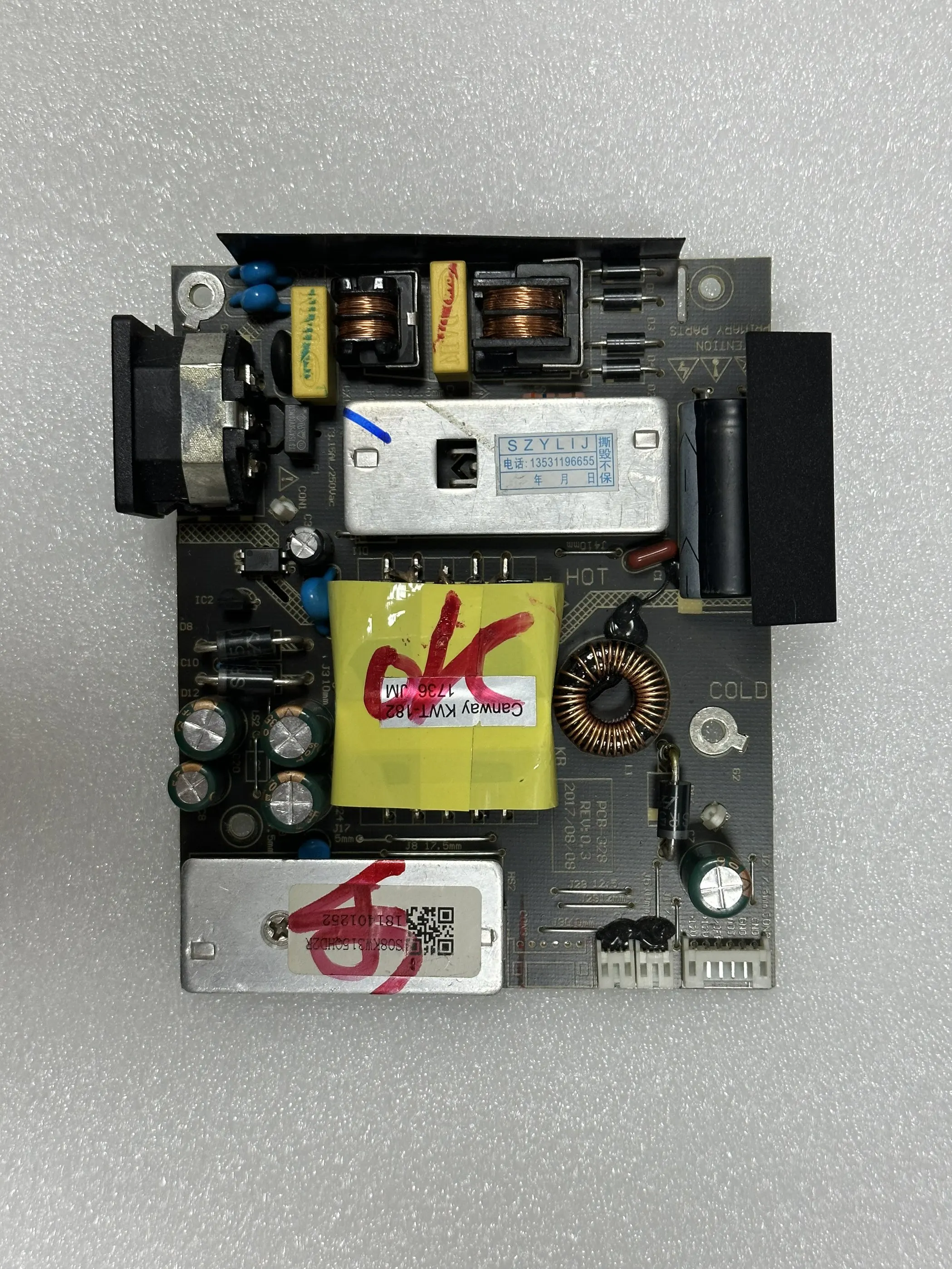 

Original VX3217-2KC Pro power board PCB-328 KWT-182