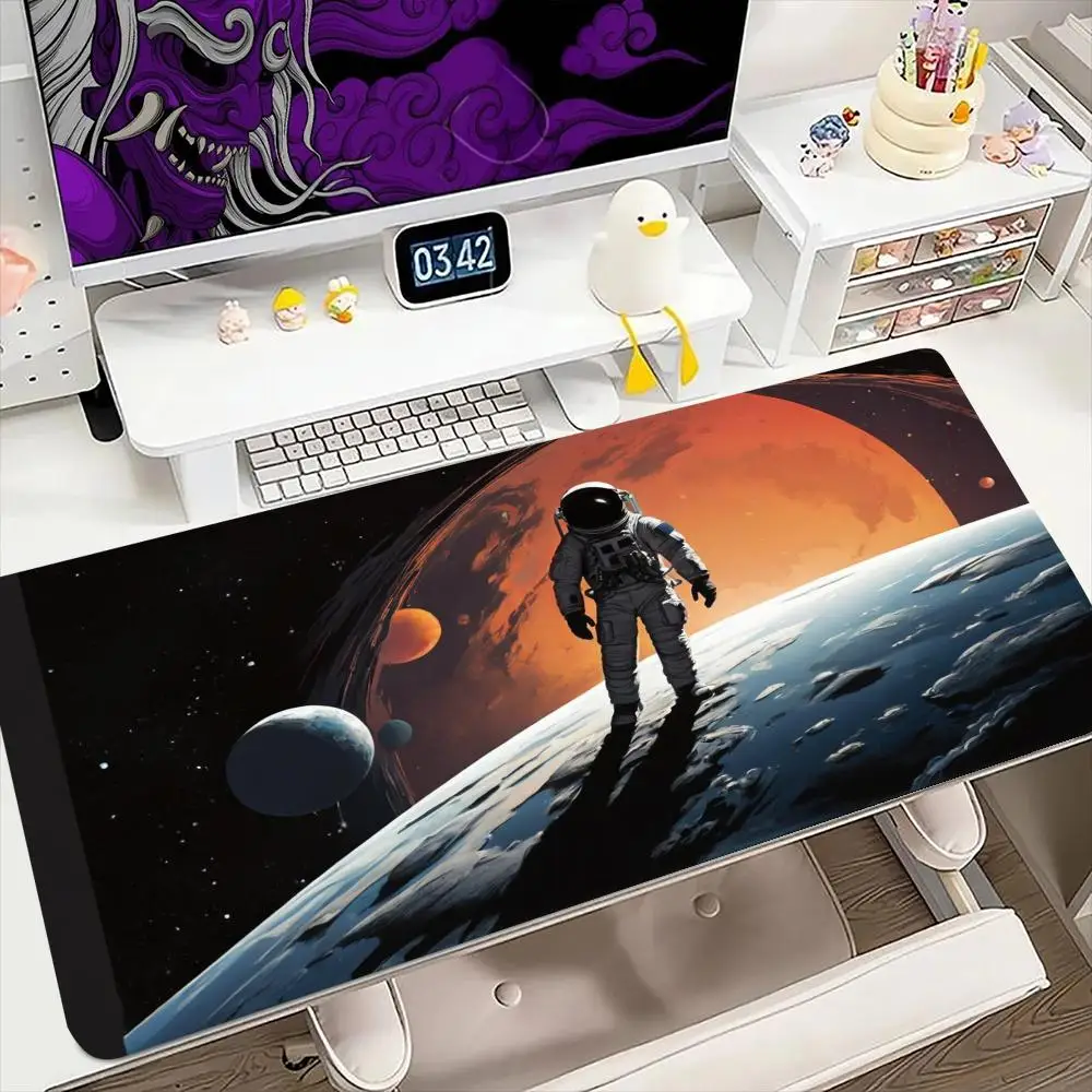 

astronaut Mouse Pad 900x400MM Large Gaming Mousepad Keyboard Gamer Rubber Anti-wrinkle Anti-Slip Bottom Desk Mat