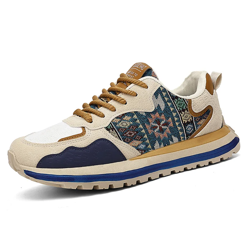 

Men's casual sports shoes new fashion thick soles comfortable breathable men's shoes outdoor walking canvas shoes men's sneakers