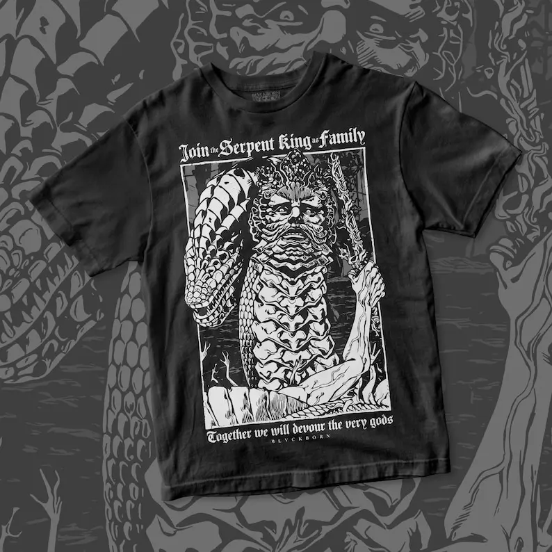 

Join The Serpent King cotton shirt