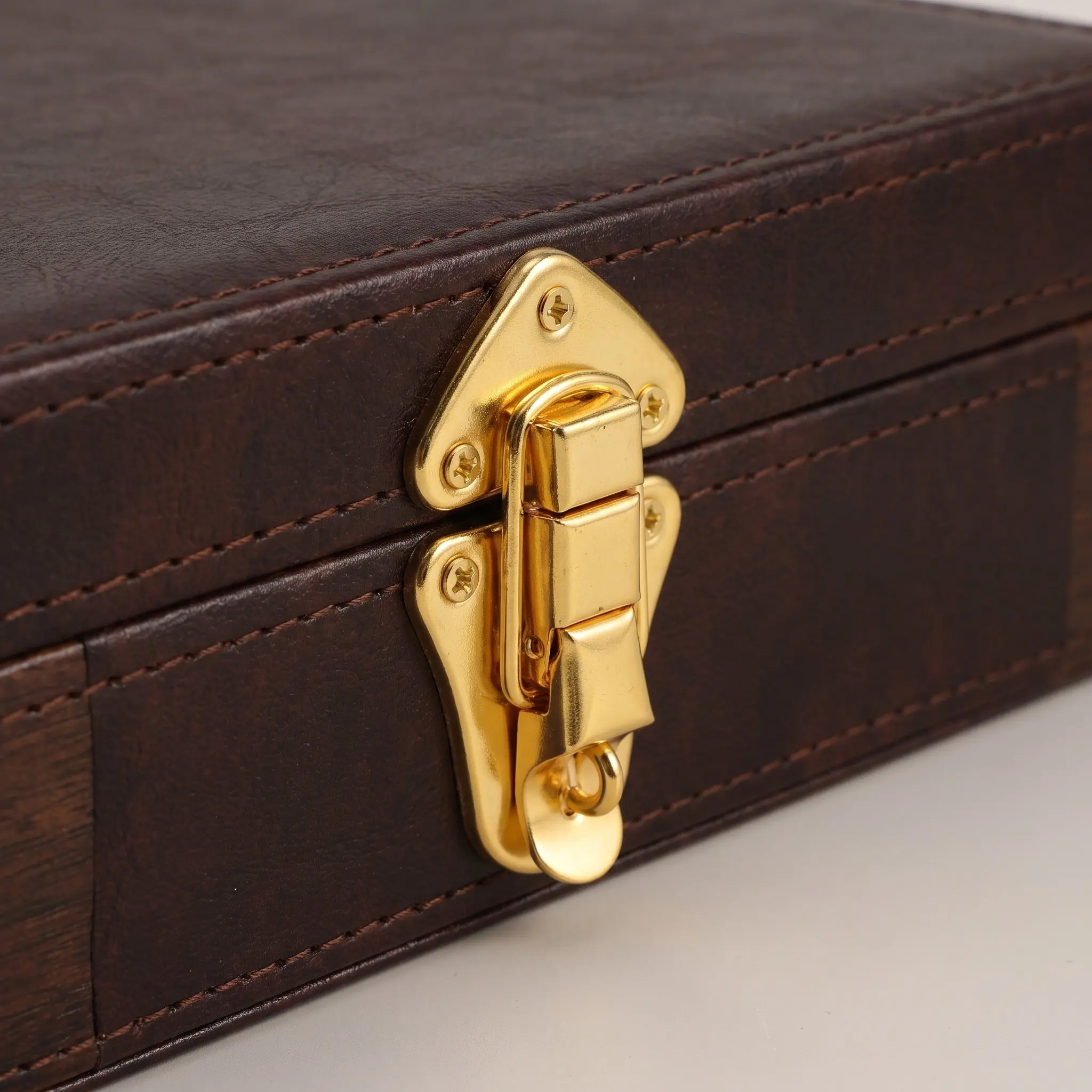 Metal Duckbill Hasp Latch Heavy Duty Toggle Lock Chest Trunk Hardware Duckbill Toggle Catch Buckle for Luggage Guitar Case