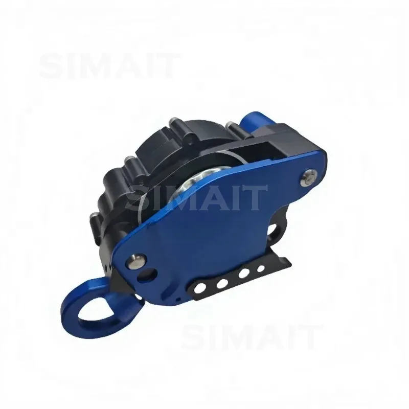 WK-01 Drill-Powered Rope Ascender/Descender, 220kg Fire Rescue Climber with Safety Brake for Aerial Operation & Lifting
