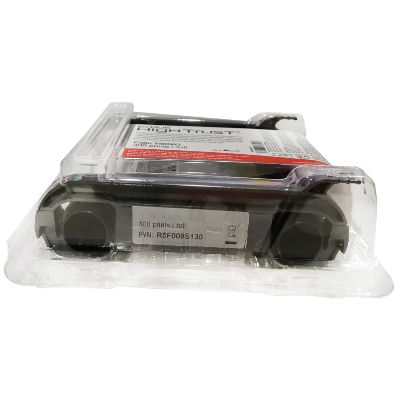 Cinta original R5F008H130 color R5H 004140 -Hlf mitad color RCT028NAA kit de limpieza negro EVOLIS exclusivo