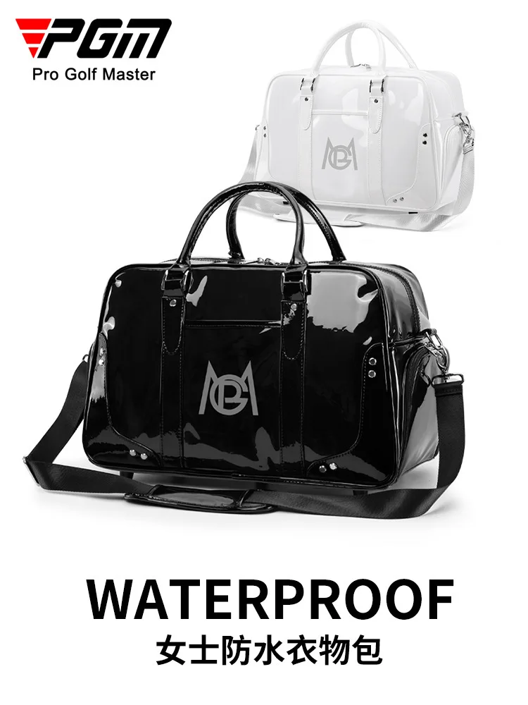 

PGM Lady Golf Clothing Bag Shoes Package Women's Clothes Handbag TPU Waterproof Large Volume YWB026 Wholesale