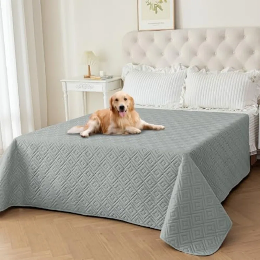 

2026 Waterproof Dog Bed Blanket 82"x102" Comfy Couch Sofa Mat for Dog Pets with Anti-Slip Back, Universal contence Lightweight