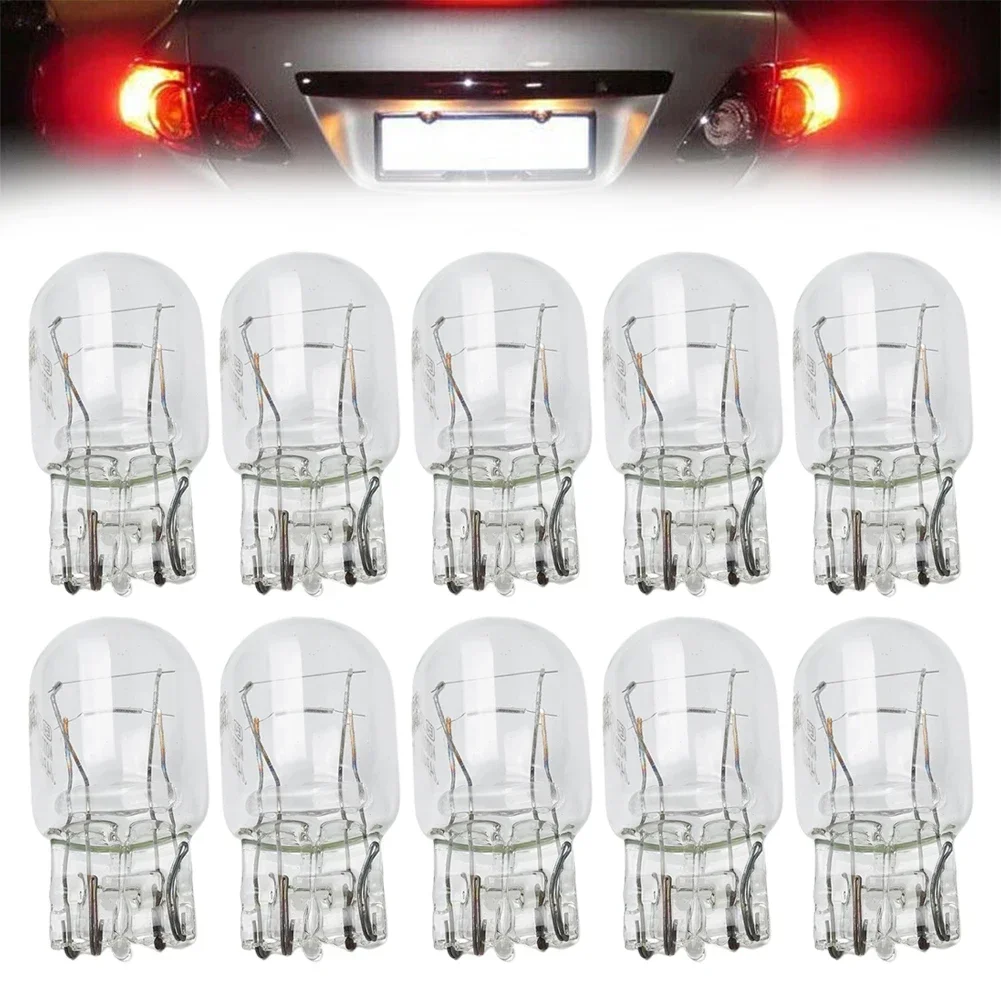 

Stop Bulbs Brake Tail Light Turn Signal 1.8 (A) 10PCS 12 (V) Halogen Indicators Sidelight Durable High Quality