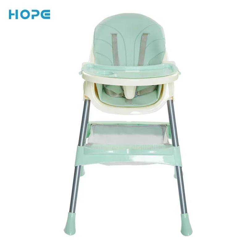 Best Selling Multifunction Portable Plastic Kids Dining Children High Chair Adjustable Baby Dining Chair with Feeding Trays