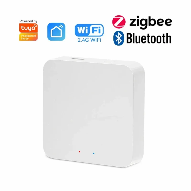 

Tuya Zigbee Gateway Hub Bridge Wireless Bluetooth Smart Life APP Remote Control Automation Device Works With Alexa Google Home