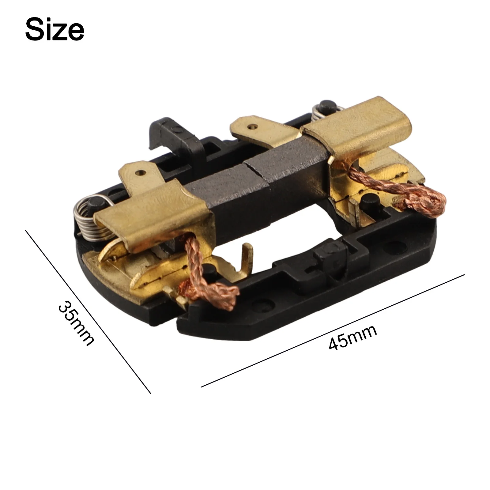 

Carbon Brush Holder and Brushes Compatible with LeadingCordlessDrillModelsIncludingDCDC730 DDC785PackofTwo Pieces