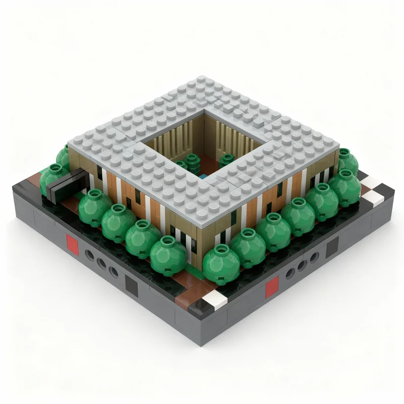

466pcs MOC Lofts Ballpark Architecture Model Building Blocks Construction Toy Christmas Gifts DIY Creative Idea Education Brick