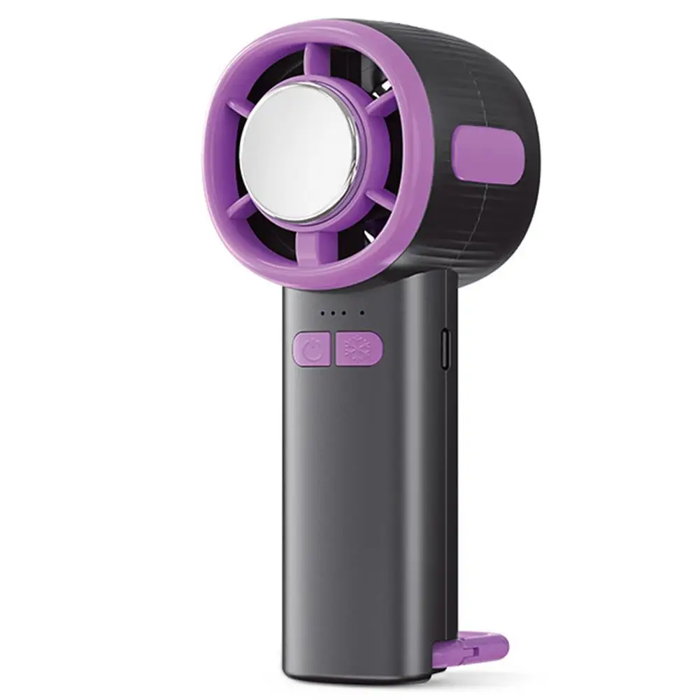 Airflow Fan Battery Operated Fan Portable Fan 3 Speed Settings Built-in Carabiner Desktop Fan High-Capacity Lithium Battery