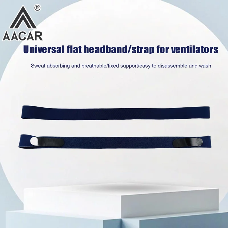 Replacement Headgear Strap Universal Cpap Mask Nasal Mask Head Strap Elastic Anti-snoring Headband Respirator Masks Head Belts