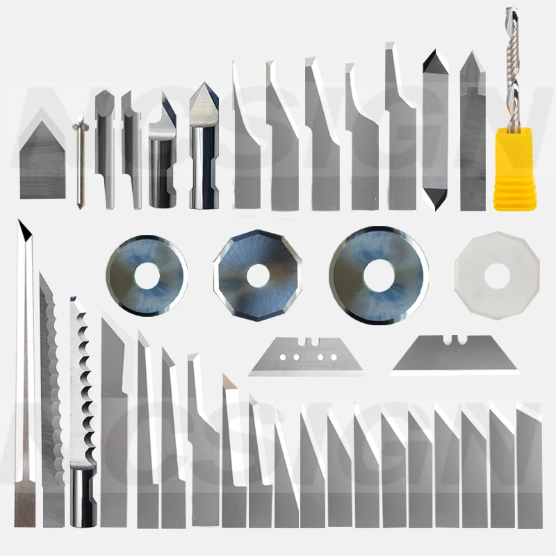 Summa 390-534 390-550 390-560 391-360 391-231 500-9800 500-9801 500-9802 500-9803 Carbide Oscillating V-cut Blades Drag Knife