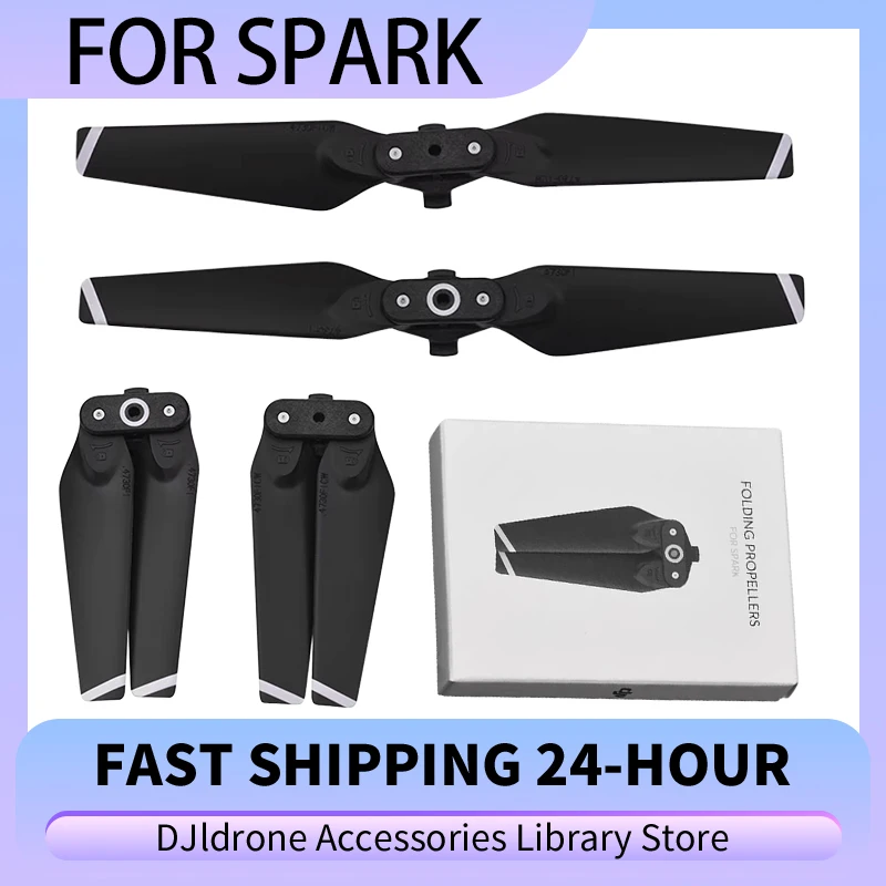 

Оригинальные запасные части для лопастей пропеллера для Spark, быстрая разборка, детали лопасти пропеллера для аксессуаров для лезвий искры