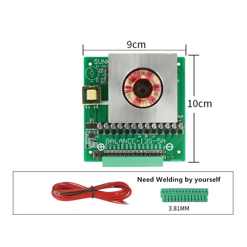 Heltec Wholesale 2-13S 2-24S 5A 8A Active Balancer/ Active Equalizer Lifepo4/Lipo Battery Energy Capacitor 8S 10S 12S 16S 20S