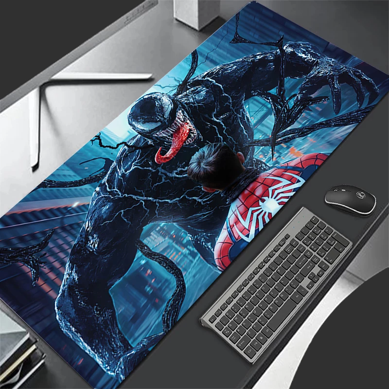 

Cool Gaming Mouse Pad Venom New HD Pc Home Mousepad XXL Keyboard Pad Waterproof Non-Slip Office Carpet Laptop Mice Pad For Gift