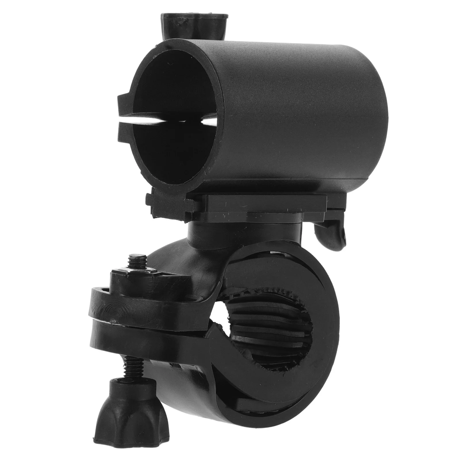 

Bike Flashlight Holder Wear Resistant Plastic Universal Bicycle Clips Rotatable Bike Handlebar Stand Anti Slipping Cycling