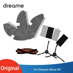Original main brush side brush Filter screen mop accessories are suitable as spare parts for Dreame Mova M1 sweeping robot