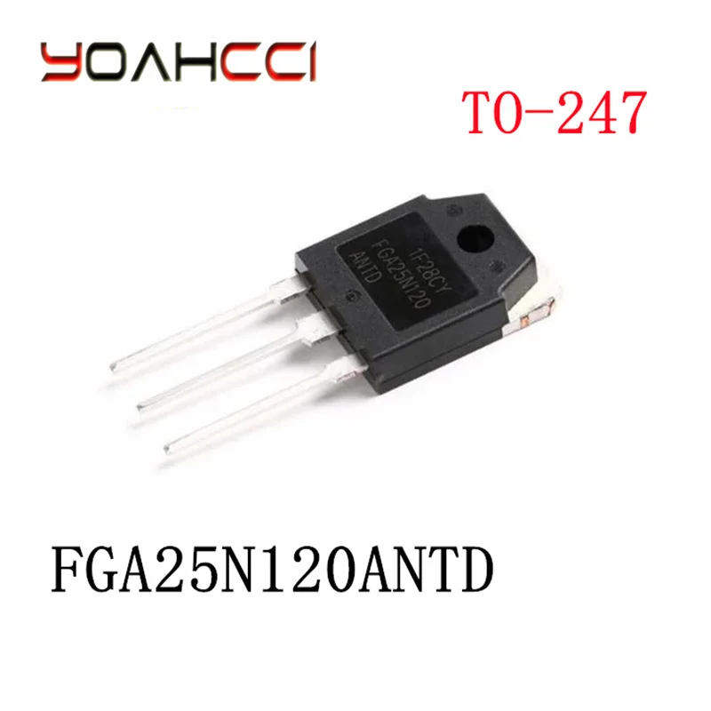 5PCS (IC) New original 25N120 FGA25N120ANTD TO220 Electronic Component