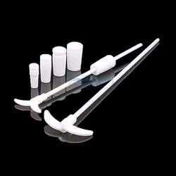 1Piece Lab PTFE Stirring Foldable Blade F4 Mixing Rod Water Paddle Laboratory Mixer Bar 250/300/400/500mm