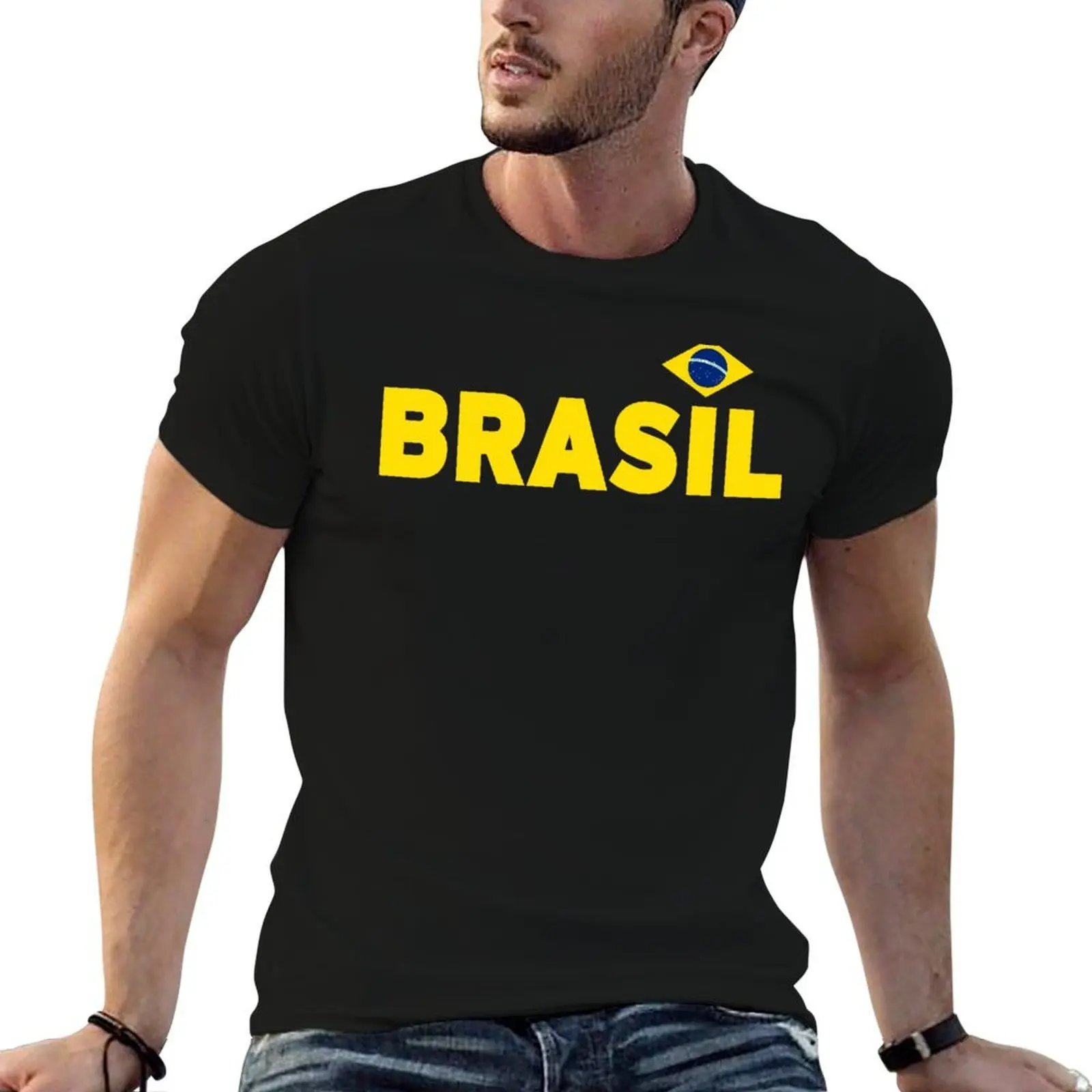 Brazil National Team Futbol Soccer Flag T-Shirt