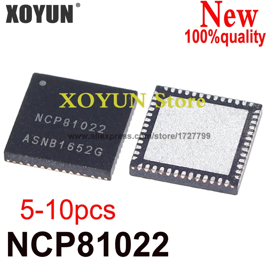 (5-10piece)100% New NCP81022MNTWG NCP81022 QFN-52 Chipset